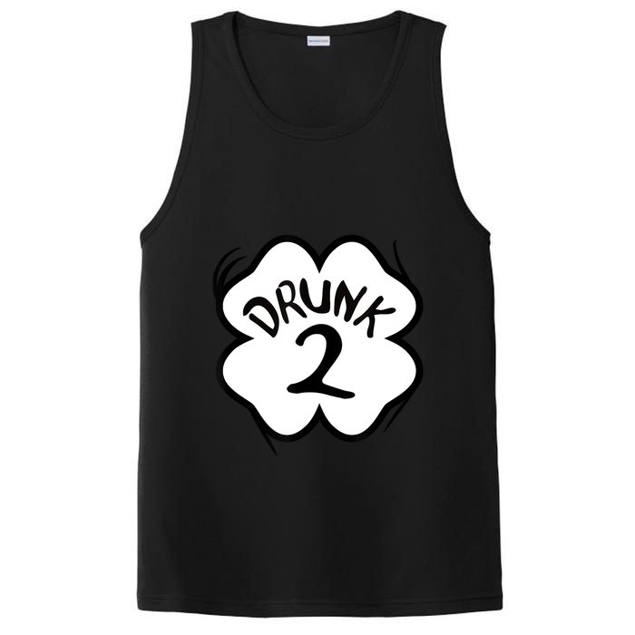 Drunk 2 St Pattys Day Green Tee Drinking Team Group Matching PosiCharge Competitor Tank