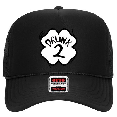 Drunk 2 St Pattys Day Green Tee Drinking Team Group Matching Hat
