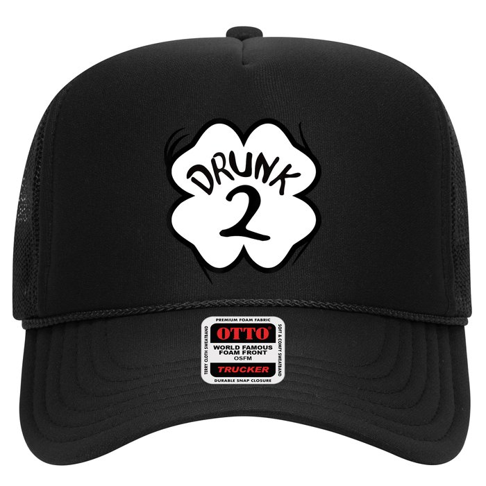 Drunk 2 St Pattys Day Green Tee Drinking Team Group Matching Hat