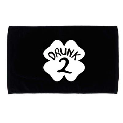 Drunk 2 St Pattys Day Green Tee Drinking Team Group Matching Microfiber Hand Towel