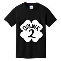 Drunk 2 St Pattys Day Green Tee Drinking Team Group Matching Kids T-Shirt