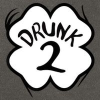Drunk 2 St Pattys Day Green Tee Drinking Team Group Matching Cotton Canvas Backpack