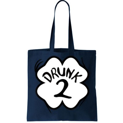 Drunk 2 St Pattys Day Green Tee Drinking Team Group Matching Tote Bag