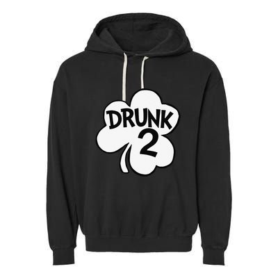 Drunk 2 Saint Patrick's Day Party Group Garment-Dyed Fleece Hoodie