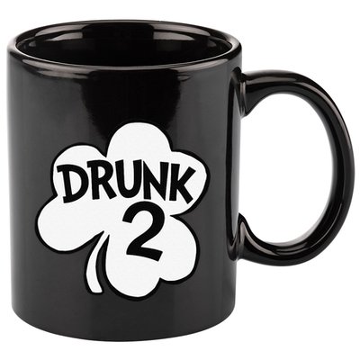 Drunk 2 Saint Patrick's Day Party Group 11oz C Handle Ceramic Mug