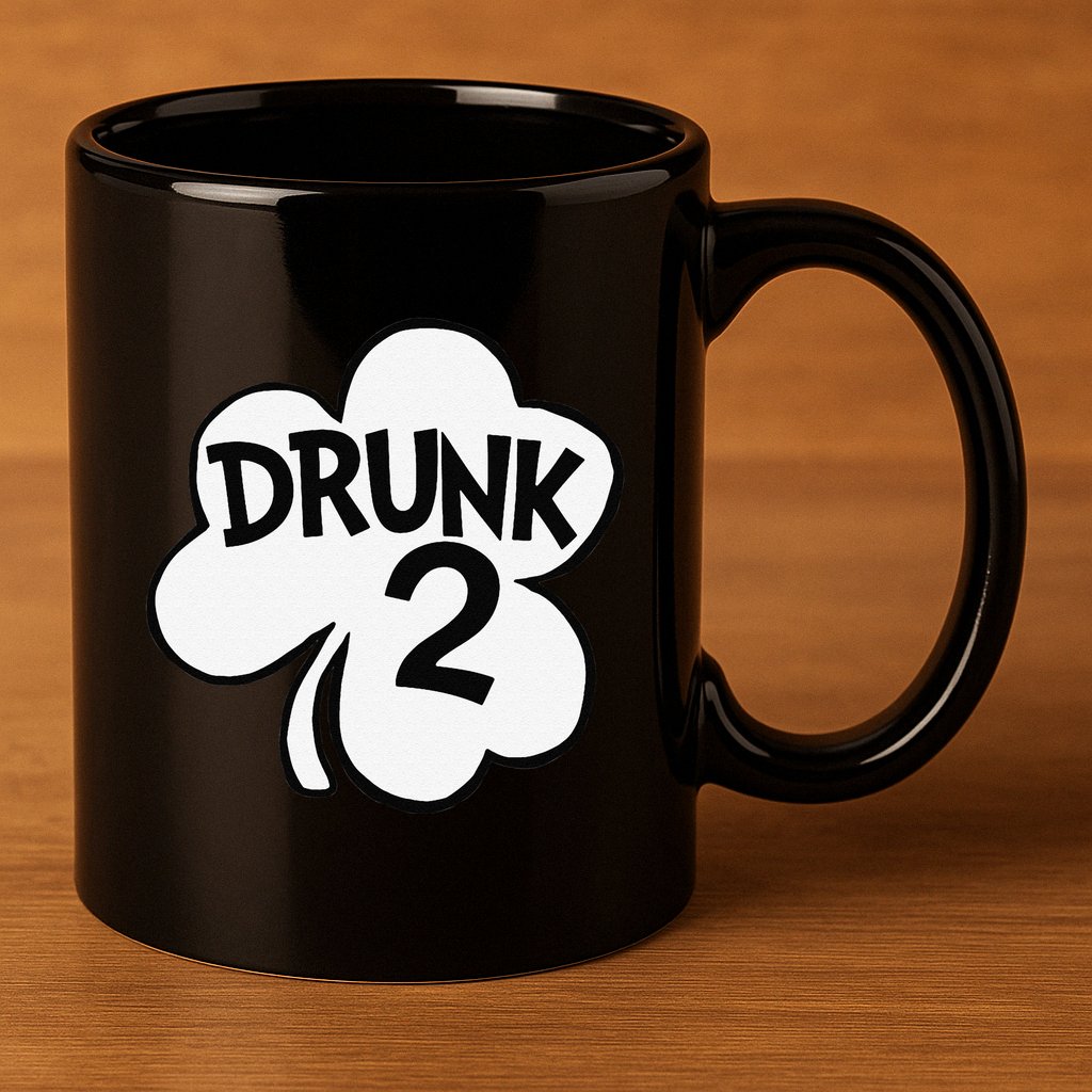Drunk 2 Saint Patrick's Day Party Group 11oz C Handle Ceramic Mug