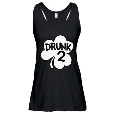 Drunk 2 Saint Patrick's Day Party Group Ladies Essential Flowy Tank