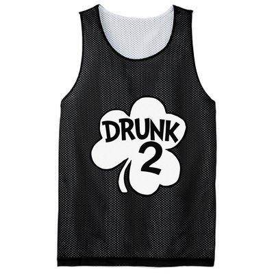 Drunk 2 Saint Patrick's Day Party Group Mesh Reversible Basketball Jersey Tank