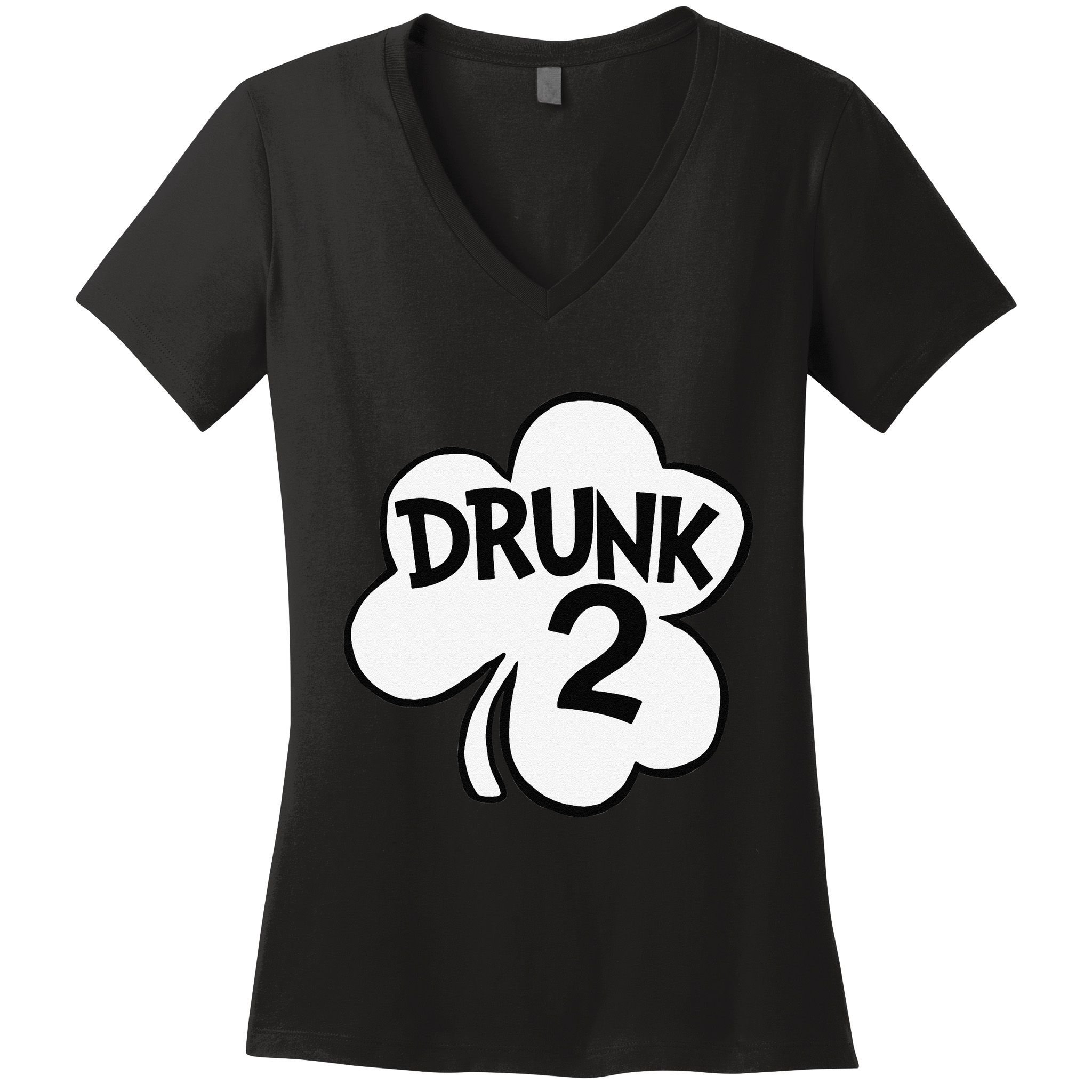 Drunk 2 Saint Patrick's Day Party Group Women's V-Neck T-Shirt