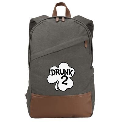 Drunk 2 Saint Patrick's Day Party Group Cotton Canvas Backpack