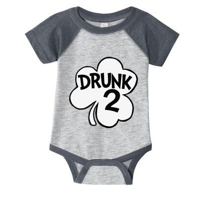 Drunk 2 Saint Patrick's Day Party Group Infant Baby Jersey Bodysuit