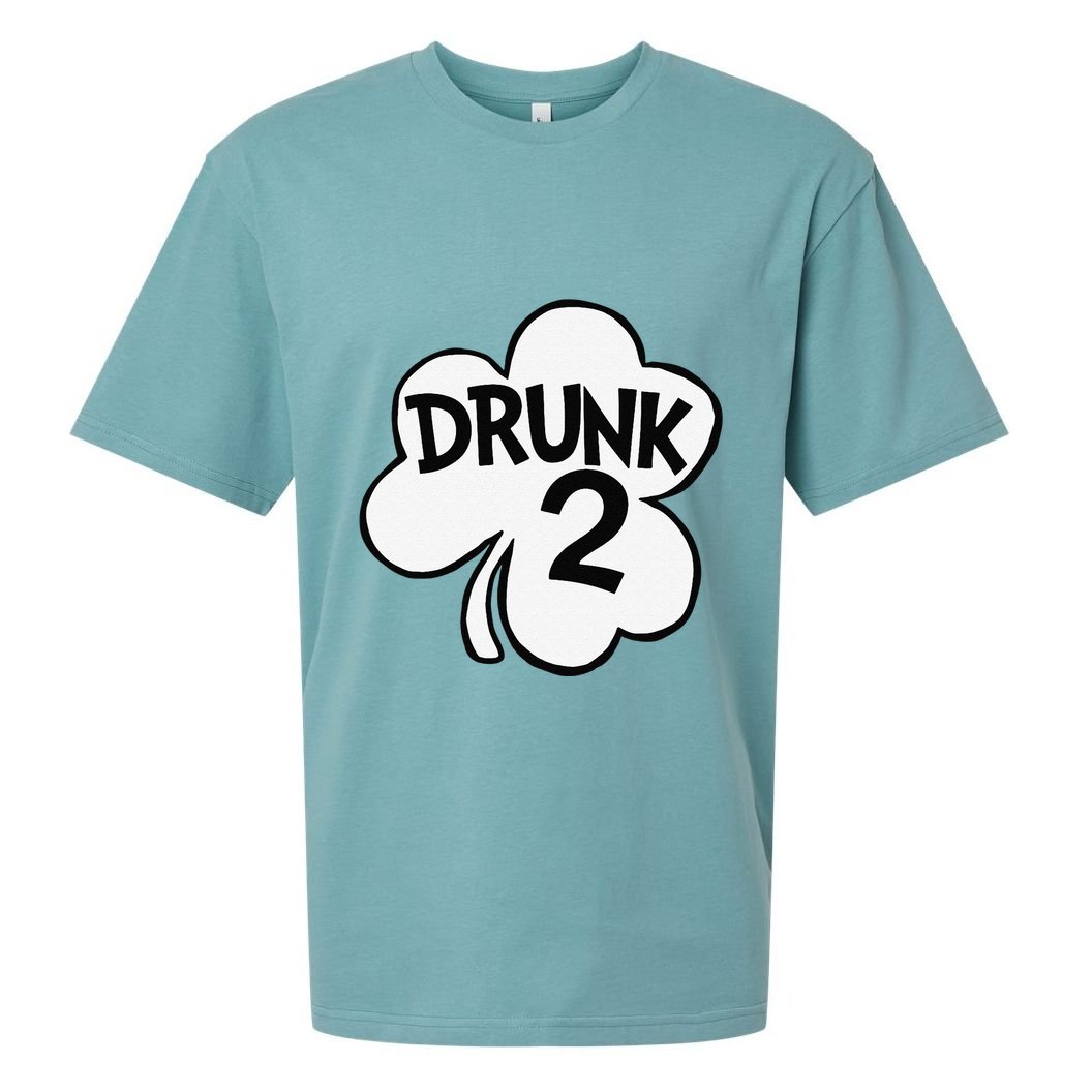Drunk 2 Saint Patrick's Day Party Group Sueded Cloud Jersey T-Shirt