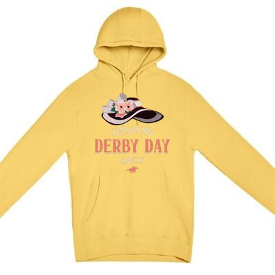 Derby 2024 This Is My Derby Dress Premium Pullover Hoodie