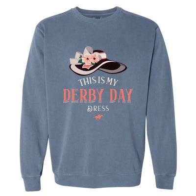 Derby 2024 This Is My Derby Dress Garment-Dyed Sweatshirt