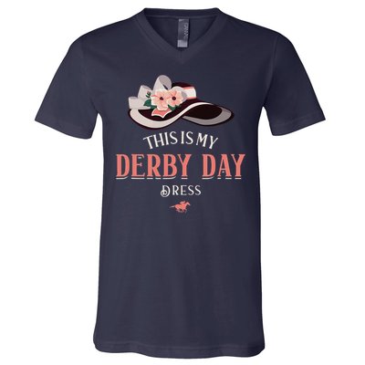 Derby 2024 This Is My Derby Dress V-Neck T-Shirt