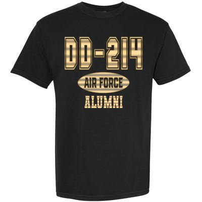 DD 214 US Air Force Alumni USAF Retired Veterans Garment-Dyed Heavyweight T-Shirt