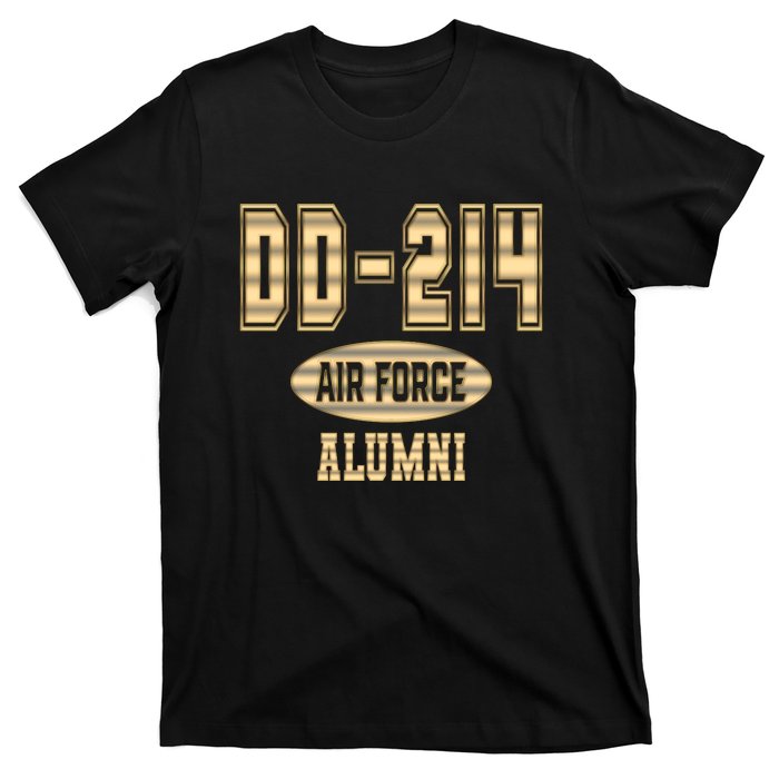 DD 214 US Air Force Alumni USAF Retired Veterans T-Shirt