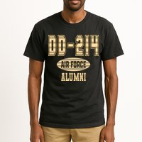 DD 214 US Air Force Alumni USAF Retired Veterans Tall T-Shirt