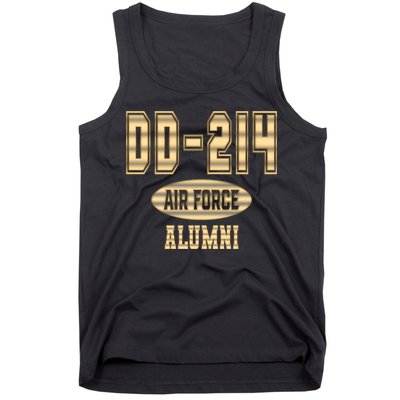 DD 214 US Air Force Alumni USAF Retired Veterans Tank Top