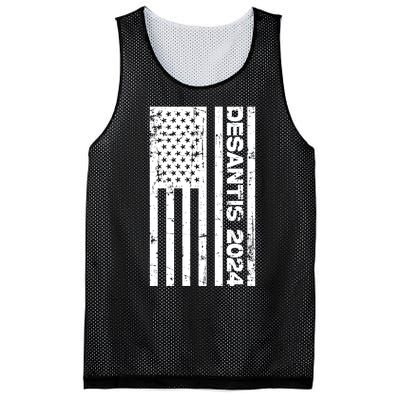 Desantis 2024 USA Flag Ron Desantis 2024 Election Desantis President 2024 Mesh Reversible Basketball Jersey Tank