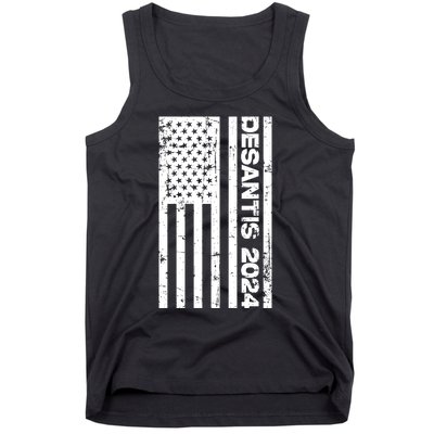 Desantis 2024 USA Flag Ron Desantis 2024 Election Desantis President 2024 Tank Top