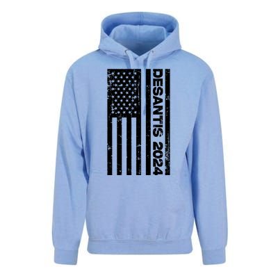 Desantis 2024 USA Flag Ron Desantis 2024 Election Desantis President 2024 Unisex Surf Hoodie