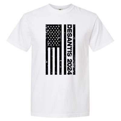 Desantis 2024 USA Flag Ron Desantis 2024 Election Desantis President 2024 Garment-Dyed Heavyweight T-Shirt