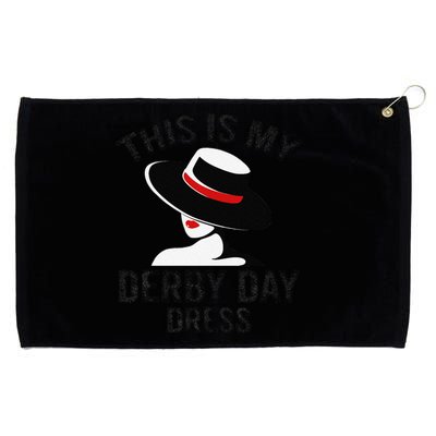 Derby 2024 Women This Is My Derby Dress Grommeted Golf Towel