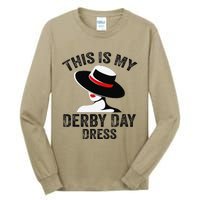 Derby 2024 Women This Is My Derby Dress Tall Long Sleeve T-Shirt