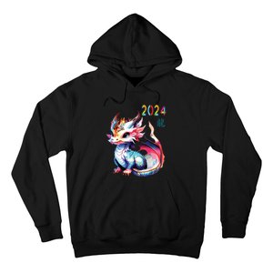 Dragon 2024 Year Of The Dragon Happy Lunar New Year 2024 Hoodie