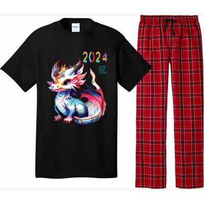 Dragon 2024 Year Of The Dragon Happy Lunar New Year 2024 Pajama Set