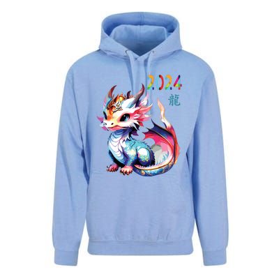 Dragon 2024 Year Of The Dragon Happy Lunar New Year 2024 Unisex Surf Hoodie