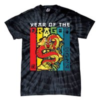 Dragon 2024 Year Of The Dragon Happy Lunar New Year 2024 Tie-Dye T-Shirt