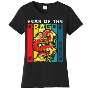 Dragon 2024 Year Of The Dragon Happy Lunar New Year 2024 Women's T-Shirt