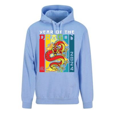 Dragon 2024 Year Of The Dragon Happy Lunar New Year 2024 Unisex Surf Hoodie