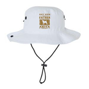 Dogs 365 Akita Dog Daddy Funny Gift For Men Legacy Cool Fit Booney Bucket Hat