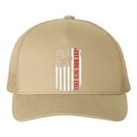 Dogs 365 Alaskan Malamute Best Dog Dad Ever American Flag Yupoong Adult 5-Panel Trucker Hat