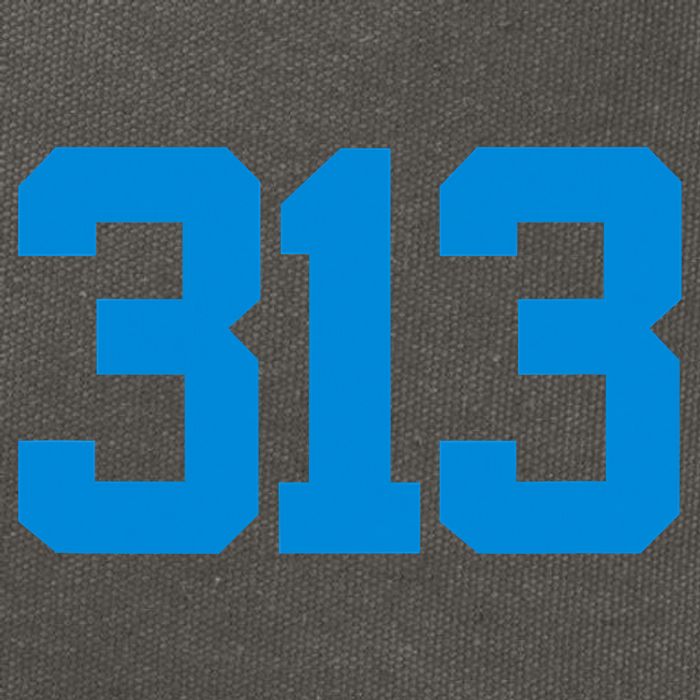 Detroit 313 Area Code GRIT Sports Fan Detroiter Fan Cotton Canvas Backpack