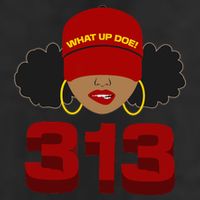 Detroit 313 Area Code What Up Doe Black Woman 15oz Campfire Ceramic Mug