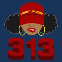 Detroit 313 Area Code What Up Doe Black Woman 16 in Basic Backpack