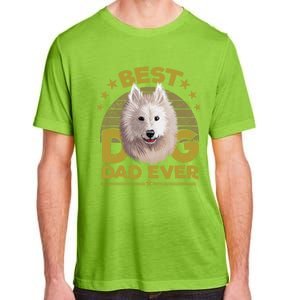 Dogs 365 Best Samoyed Dog Dad Ever Gift Gift Adult ChromaSoft Performance T-Shirt