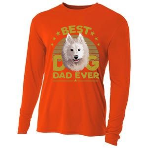 Dogs 365 Best Samoyed Dog Dad Ever Gift Gift Cooling Performance Long Sleeve Crew