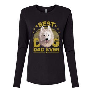 Dogs 365 Best Samoyed Dog Dad Ever Gift Gift Womens Cotton Relaxed Long Sleeve T-Shirt