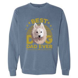 Dogs 365 Best Samoyed Dog Dad Ever Gift Gift Garment-Dyed Sweatshirt