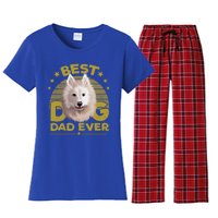 Dogs 365 Best Samoyed Dog Dad Ever Gift Gift Women's Flannel Pajama Set