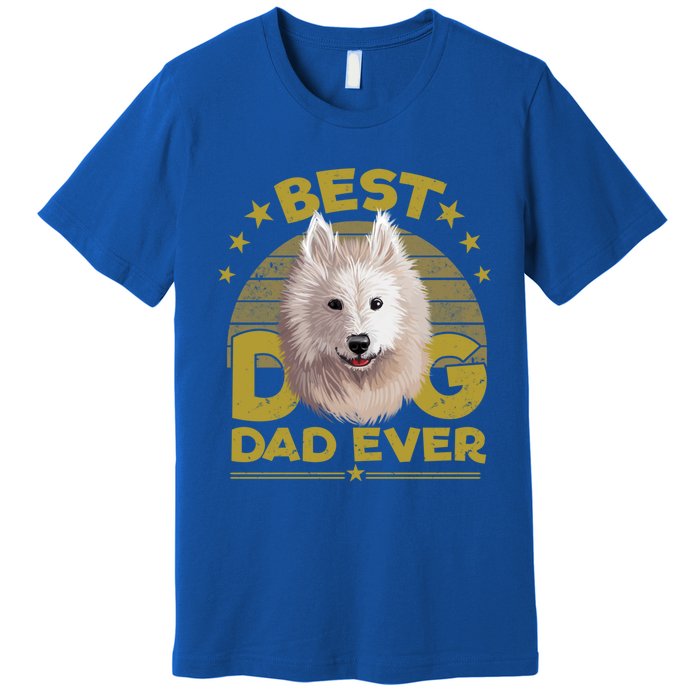 Dogs 365 Best Samoyed Dog Dad Ever Gift Gift Premium T-Shirt