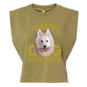 Dogs 365 Best Samoyed Dog Dad Ever Gift Gift Garment-Dyed Women's Muscle Tee