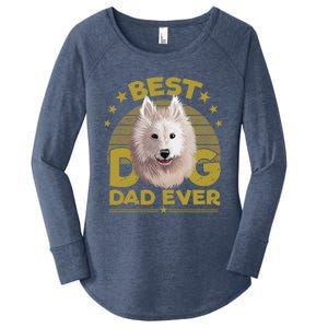 Dogs 365 Best Samoyed Dog Dad Ever Gift Gift Women's Perfect Tri Tunic Long Sleeve Shirt