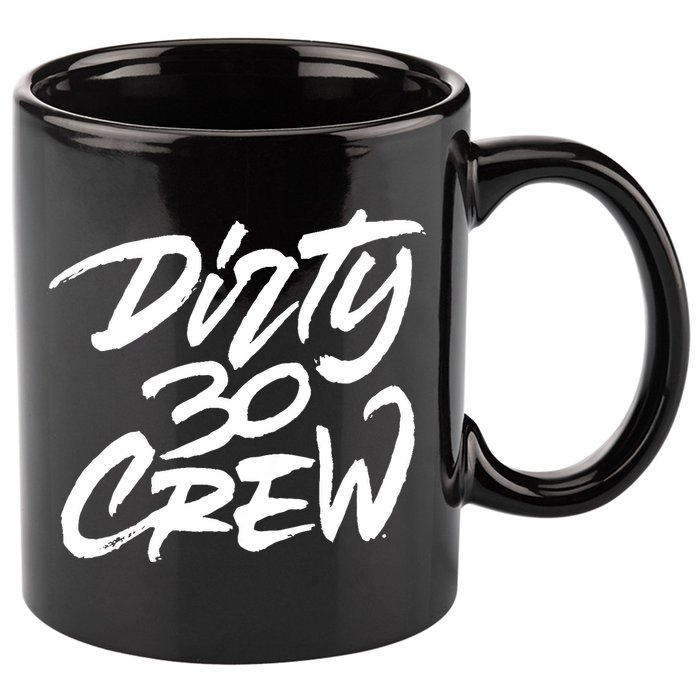 Dirty 30 Crew Birthday Party 11oz C Handle Ceramic Mug