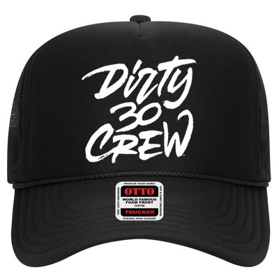Dirty 30 Crew Birthday Party Trucker Hat